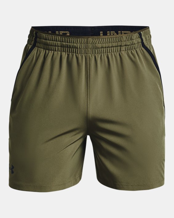 Men's UA Qualifier WG Perf 5" Shorts in Green image number 5
